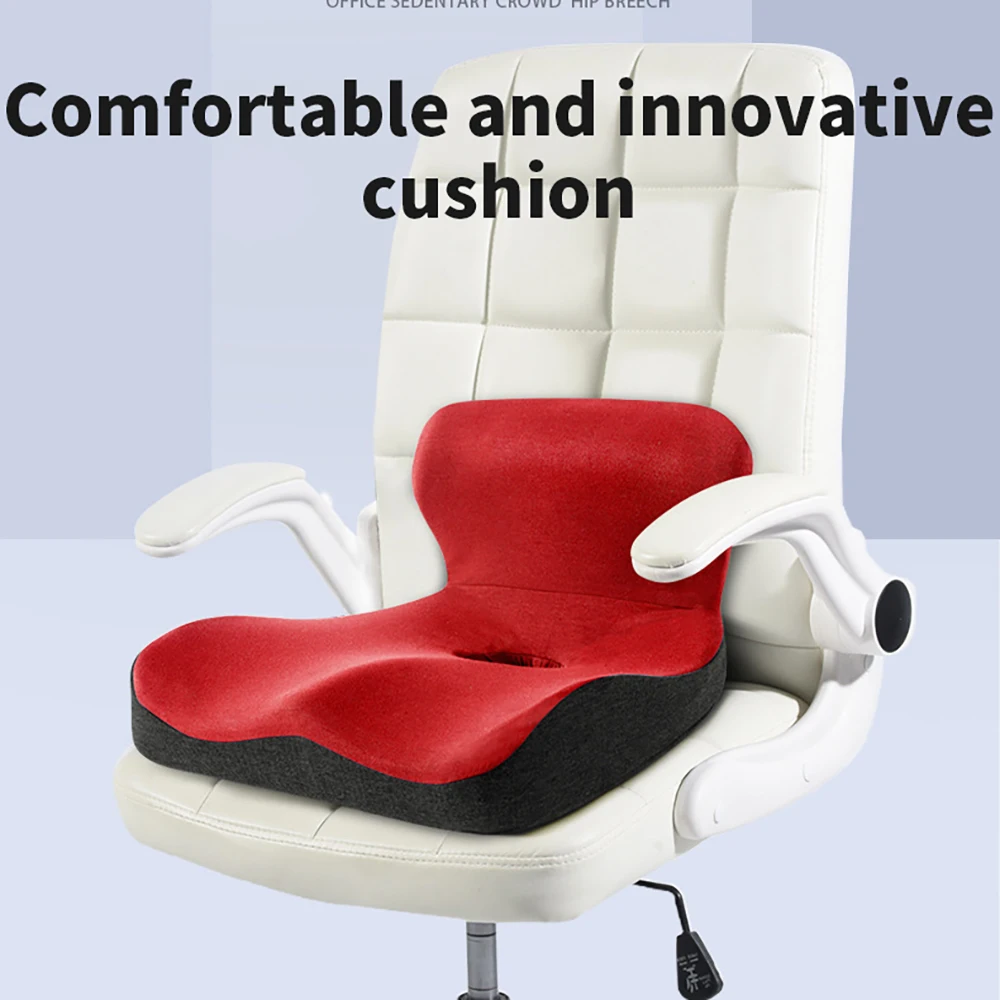 Comfort Lumbar Support Pillow for Office Chair Improve Posture While  Sitting - Memory Foam Cushion for Car - AliExpress