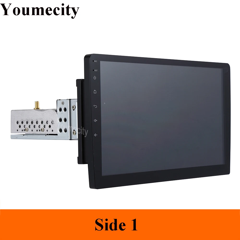 Top Octa Core 1din Android 9.0 car dvd gps navigation radio video player stereo universal radio car universal multimedia wifi IPS 1