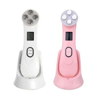 

EMS Mesotherapy Electroporation RF Facial LED Photon Face Lifting Tighten Wrinkle Removal Skin Care Face Massager Device