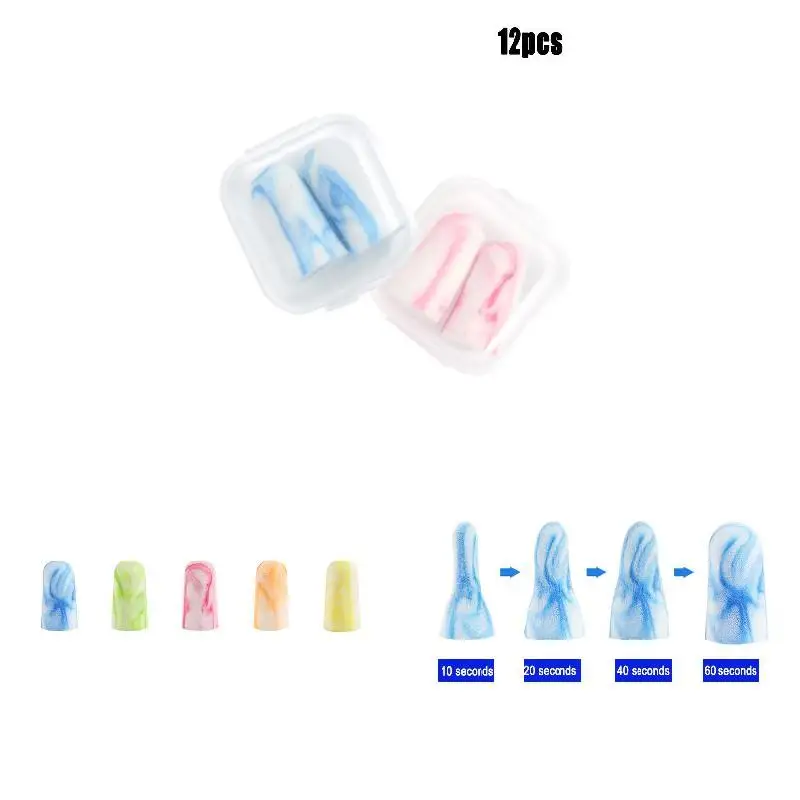 Foam Anti Noise Ear Plugs Soundproof Sleeping Protectors Ear Plugs for Safety Workplace SDFA88