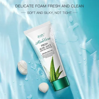 

Aloe Facial Cleanser Deep Cleansing Whitening Nourishing Moisturizing Oil Control Facial Cleanser