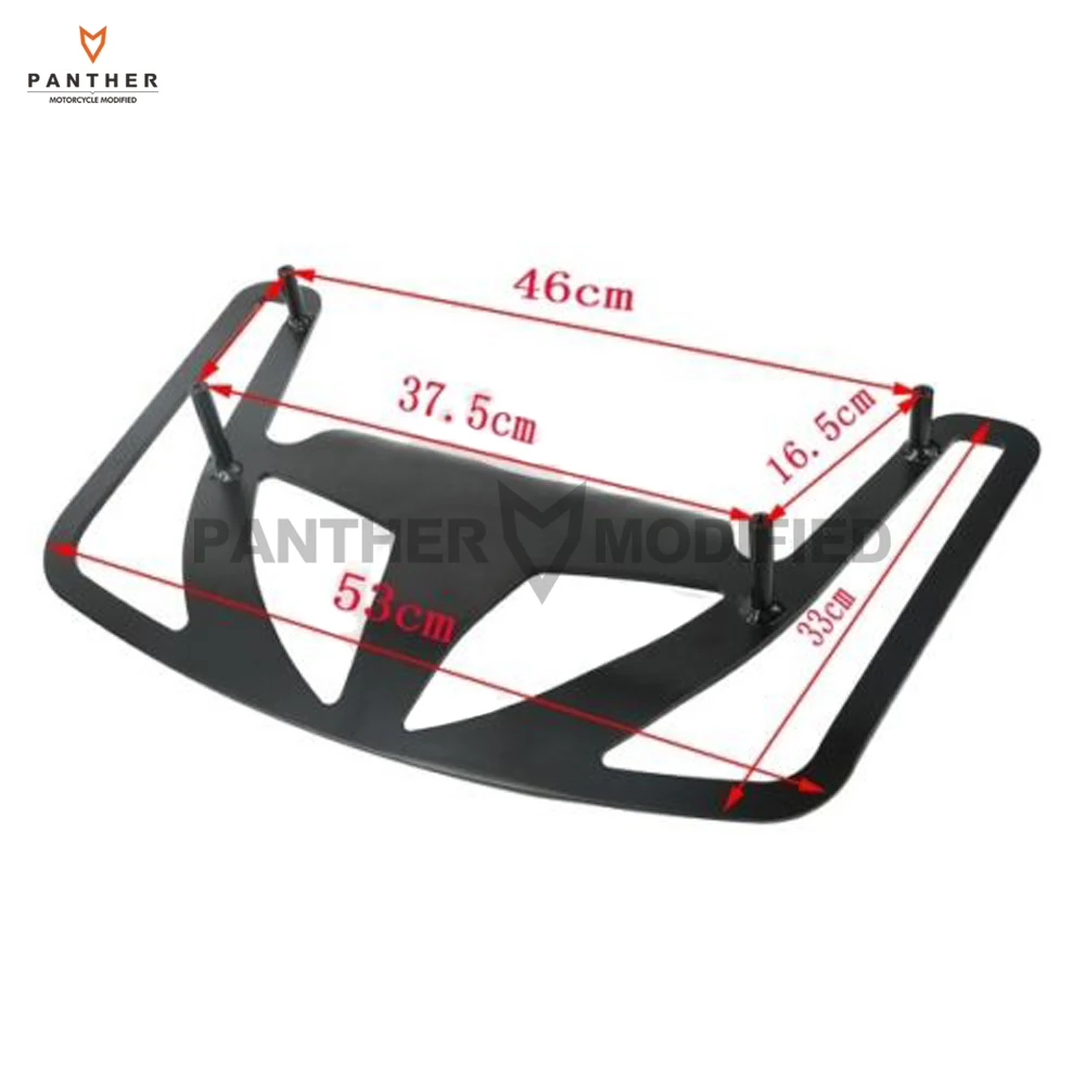 Черный чехол для багажника мотоцикла Luaggage Rack Honda Goldwing GL1800 2001 2013|Накладки и