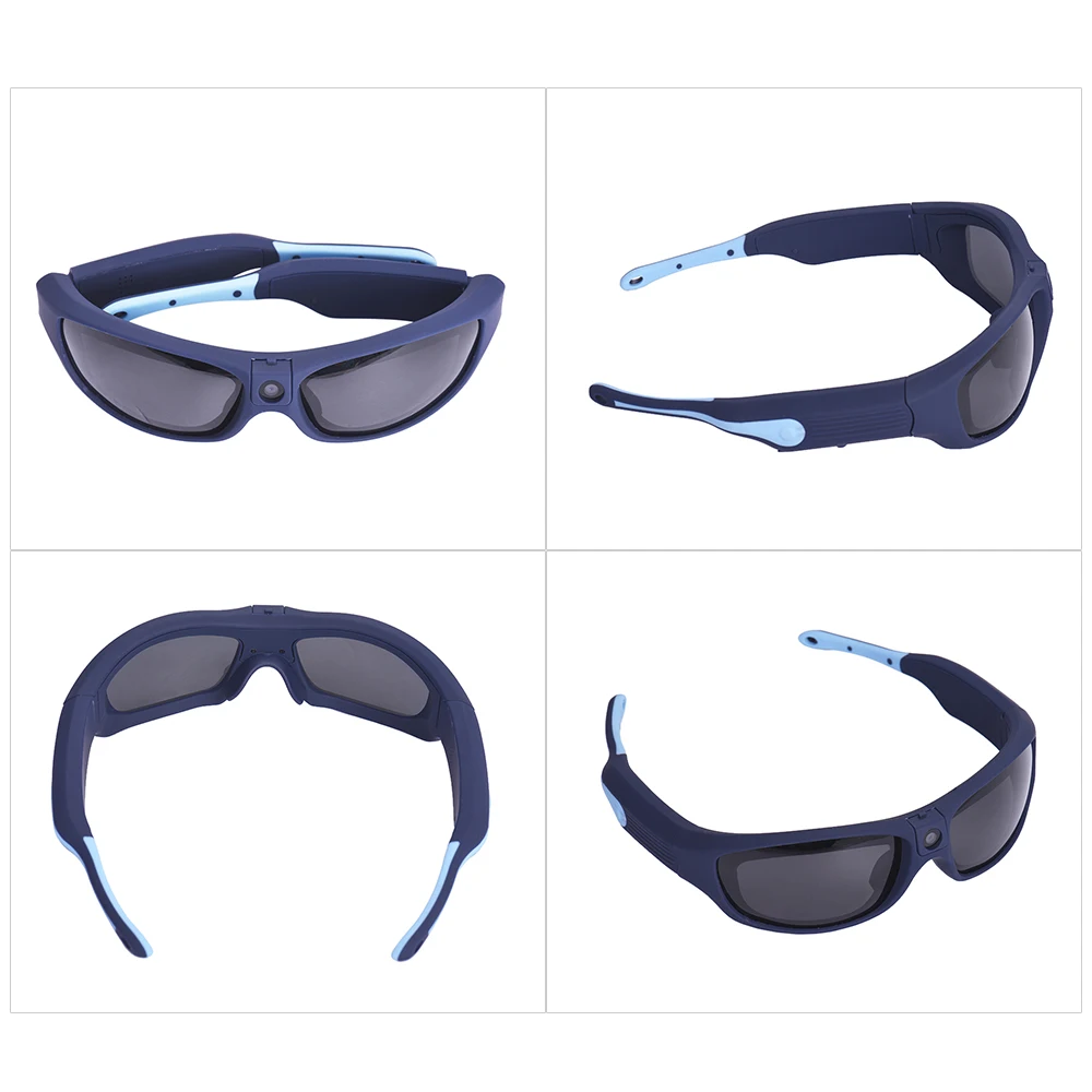 Sunshine IP55 водонепроницаемые смарт-очки для записи видео 1080P FHD для занятий спортом на открытом воздухе экшн-камера с защитными линзами
