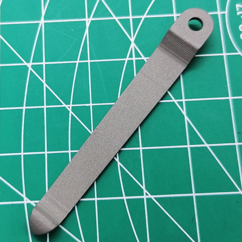 Sand-Blasting-Titanium-Alloy-Knife-Pocket-Clip-for-Chris-Reeve-Knives-Umnumzaan-Sebenza (3)