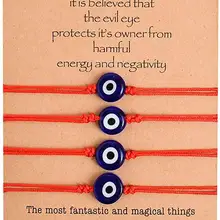 Браслет от сглаза, браслет Назар, браслет на удачу, Турецкий Дурной глаз, защита от сглаза, Браслет-Шарм, браслет дружбы