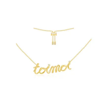 Ожерелье из стерлингового серебра 925 пробы с микро инкрустированными