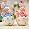 Creative Gifts Lovely rabbit baby Mini Music Box with Musical Boxes for Princess Love Girl Valentine's Day Christmas gift 1