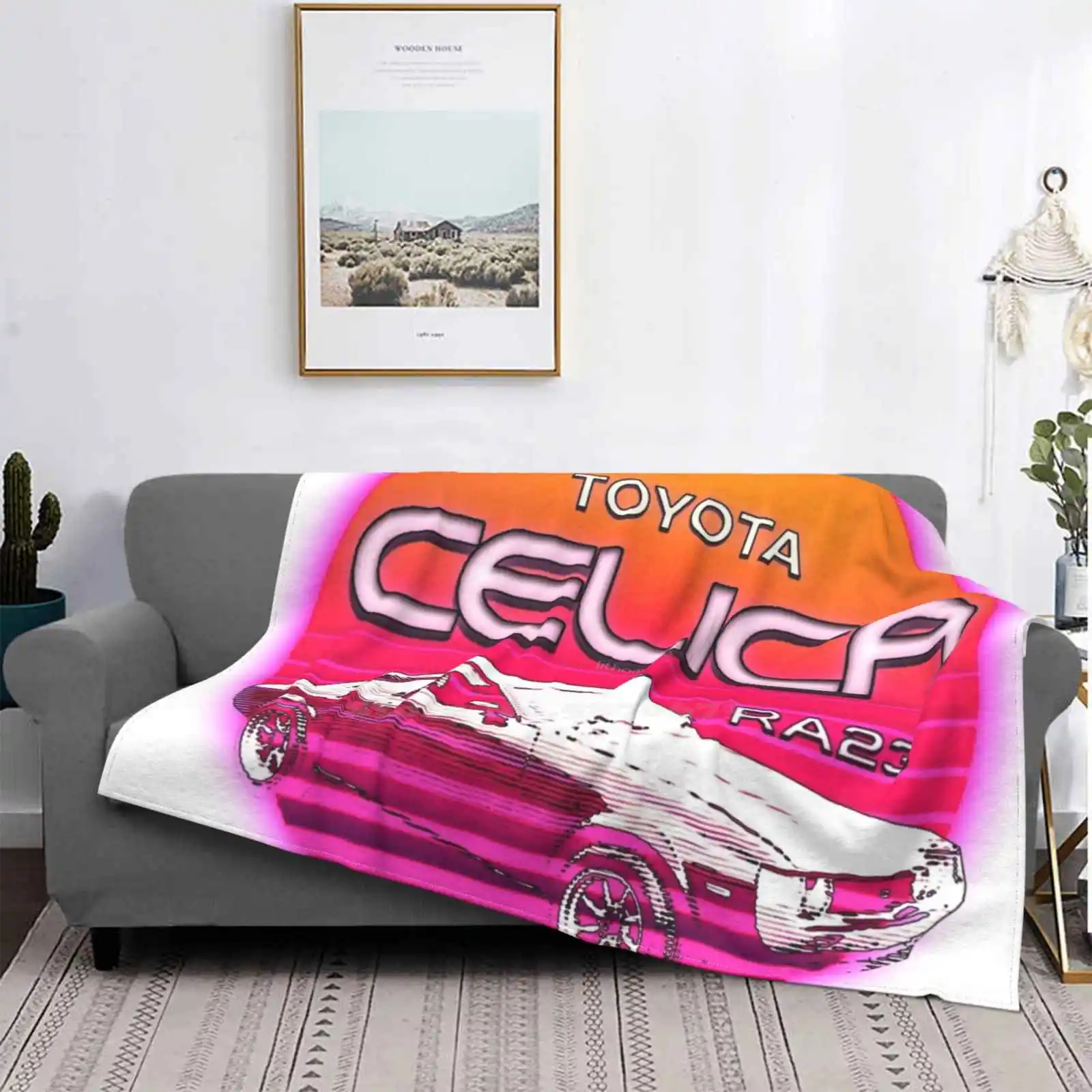 

Celica Ra23 Outrun Graphic Air Conditioning Soft Blanket Synthwave Chaser Rx8 Jdm Rx7 Mazda Nissan Skyline