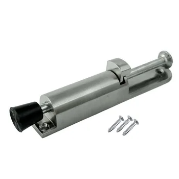 

Zinc Alloy Telescopic Door Stopper Loaded Step-On Door Holder Door Stops For Household Hardware random color
