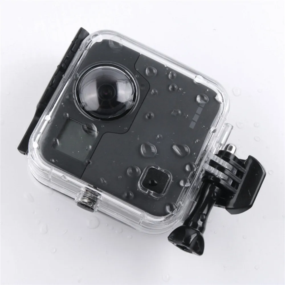 Подводный дайвинг водонепроницаемый корпус чехол для GoPro Fusion 360 градусов камера 45 м Защитный чехол Корпус задняя дверь коробка