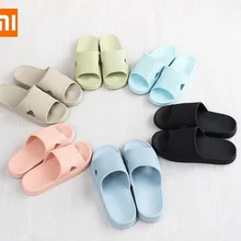 Xiaomi One cloud/домашние тапочки для мужчин и женщин; Домашние Банные Тапочки с мягкой подошвой; нескользящая домашняя обувь для купания