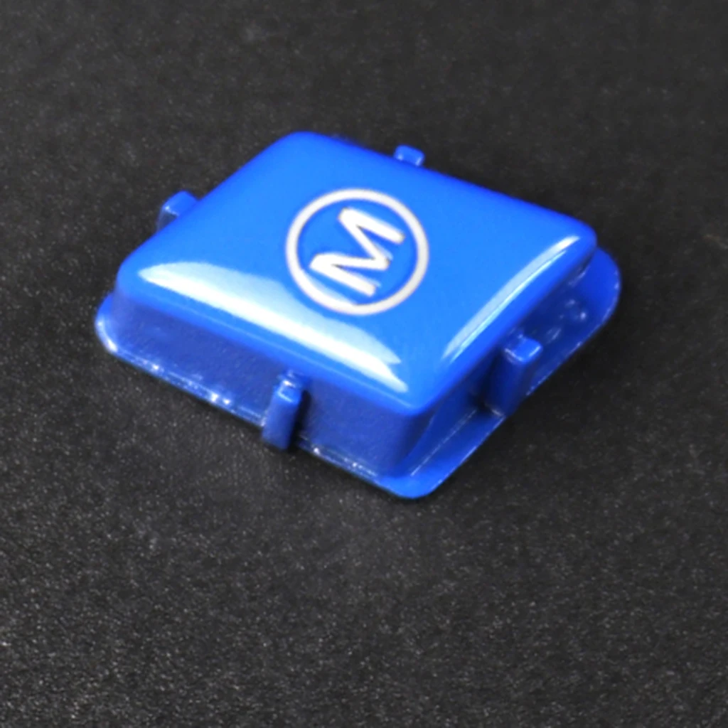 Car Steering Wheel M1 M2 Mode Switch Button Covers for BMW 3 Series M3 E90 E92 E93 2007-2013 Car Accessories Interior Mouldings