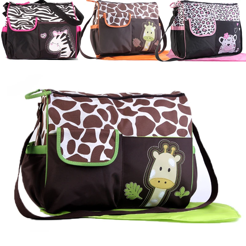 Multifunctional Baby Diaper bag Baby Care Nappy Bags Print baby stroller bags Mummy Maternity bag mom Travel handbag