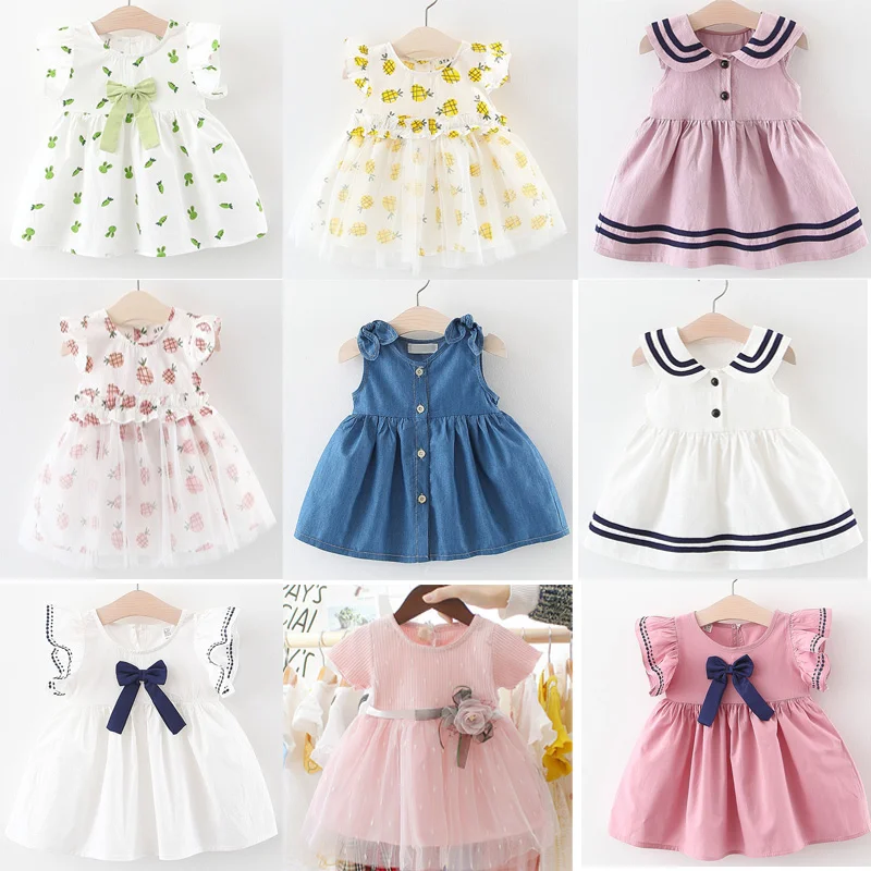 Costume Clothing Dress Birthday-Party Toddler Baby-Girls Infant Kids Summer Cute Cartoon