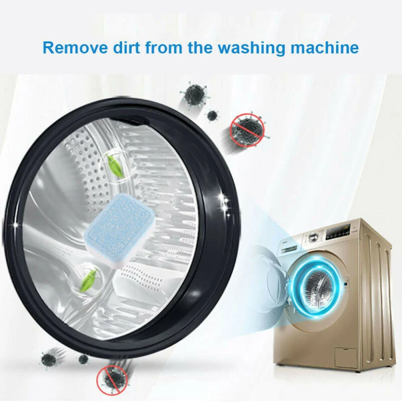 10 шт. стиральная машина кислородный очиститель Effervescent спрей таблетки для чистой точки