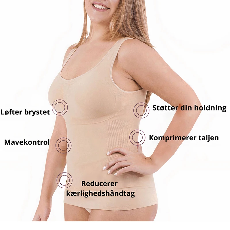 New Women Shapewear Tummy Control Tank Top Slimming Underwear Camisole Body Shaping Compress Vest Shaper Corset for Weight Loss best body shaper