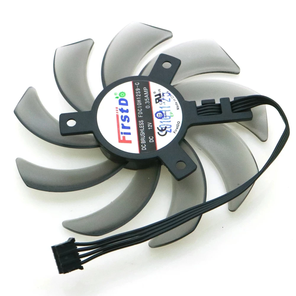 Ventilador vga 10dc12v 0.35a 4pin 86mm para