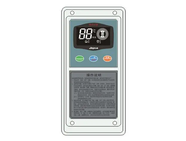 

Flat Panel Solar Controller Home Water Heater Embedded Instrument Temperature Control Instrument A-9