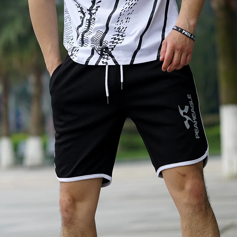 

Muscle Men Basketball Shorts Sports And Fitness Shorts Thin Mesh Quick-Dry Breathable Shorts Running Beach Shorts
