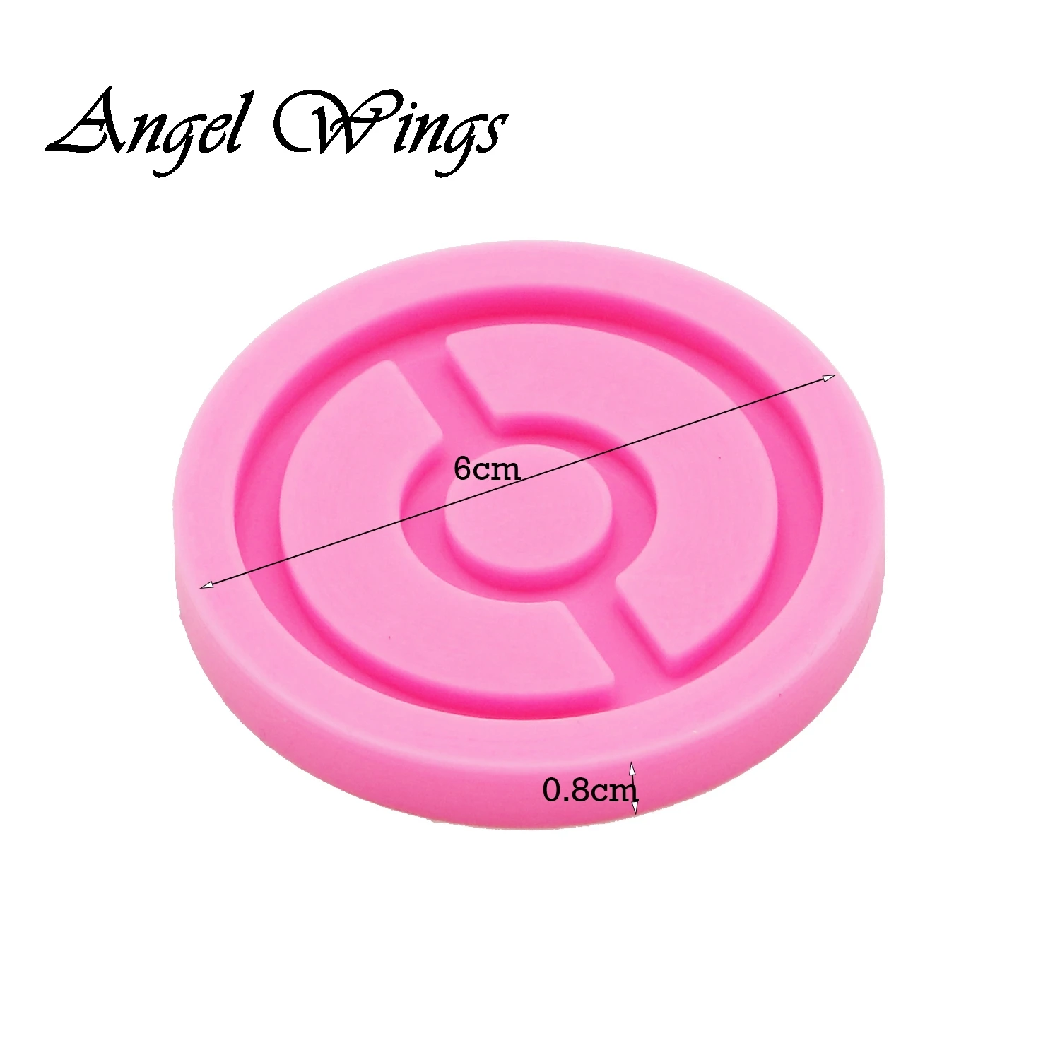 Aieibuy Moule En Résine époxy Pour Porte-clés, Pendentif