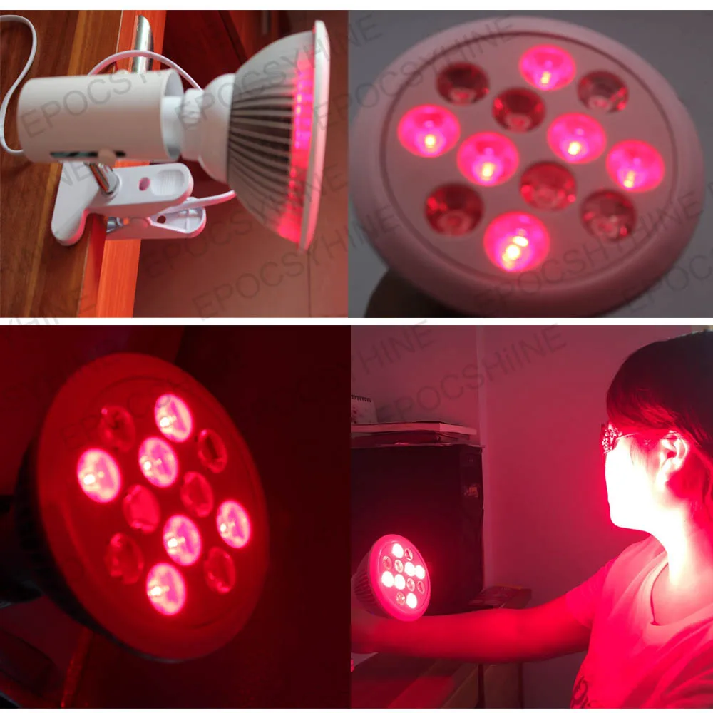Светодиодный инфракрасный свет красный терапия лампа уход за кожей против морщин уход за лицом красота машина терапия лампы и светильник терапия