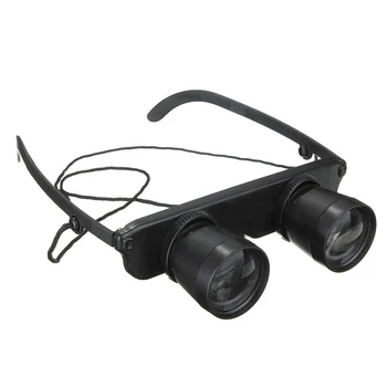 

Schwarz 3x28 Brille Vergroesserungsglas Lupenbrille Brillenlupe Glaeser Stil Angel Reise Fernglas Theater Lup Fisch Optics Ferng
