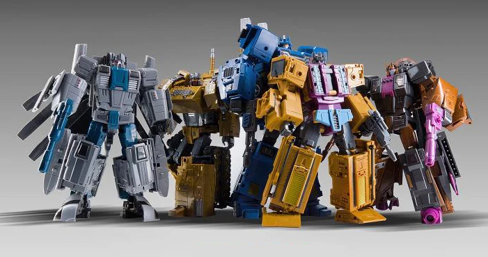 Zeta Toys ZT ZA-06 ZA06 брутикон Bruticus полный набор из 6 трансформаций фигурки