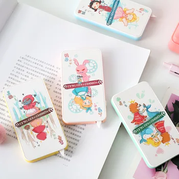 

Yisuremia New Arrival Kawaii Cute Mirror Correction Tape 12M Cartoon Angel Mermaid Corrector Error Tape School Stationery