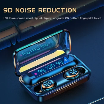 

Wireless Bluetooth Headset Sport Bluetooth Earphone Wireless Headphones With 1200mAh Charging Stand TWS Auriculares Bluetooth