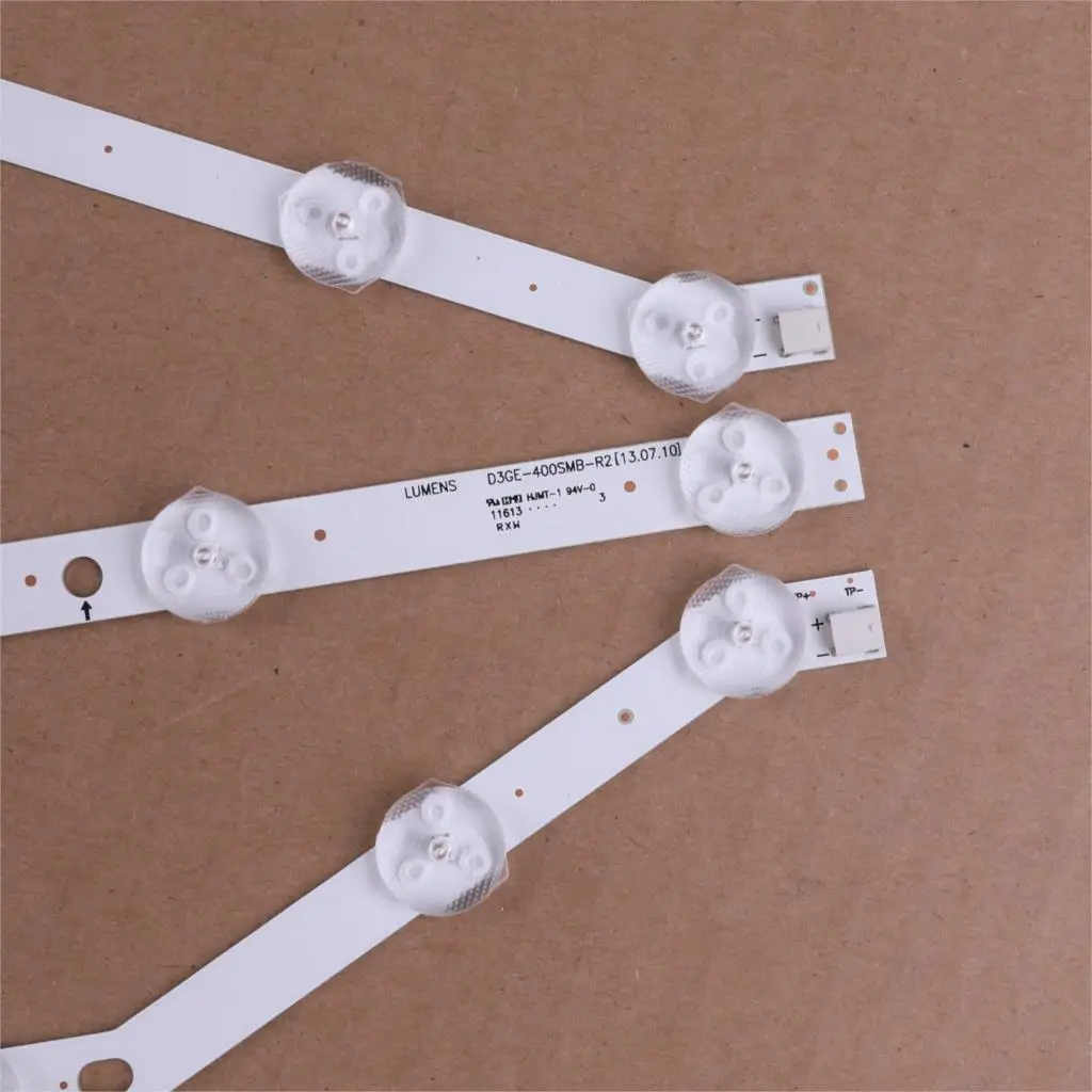 3 шт. 12/13 светодиодный 76 см полосы для Samsung UH40H6203AF 2013SVS40 2013SVS39 LM41 00001V 00001W 28766A 28767A D3GE