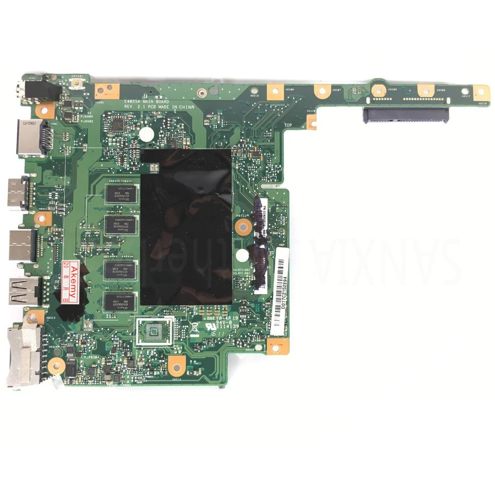 Материнская плата E402SA 4 Гб N3700 N3710U для For Asus E402 E502 E502SA E402S E502S материнская ноутбука