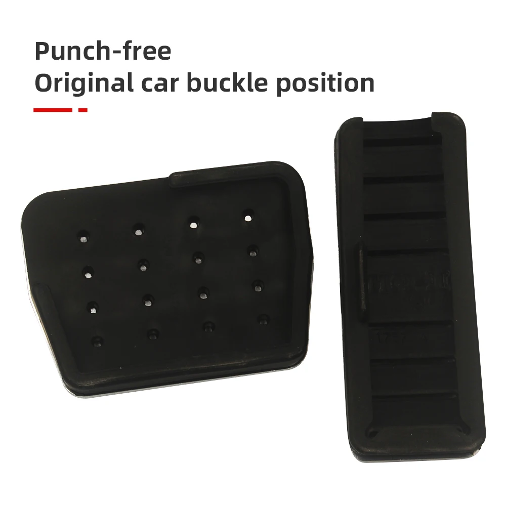 Car Foot Accelerator Gas Brake Pedals Clutch Cover Anti-Slip Pads Chery Omoda 5 C5 FX Aluminum Accessories