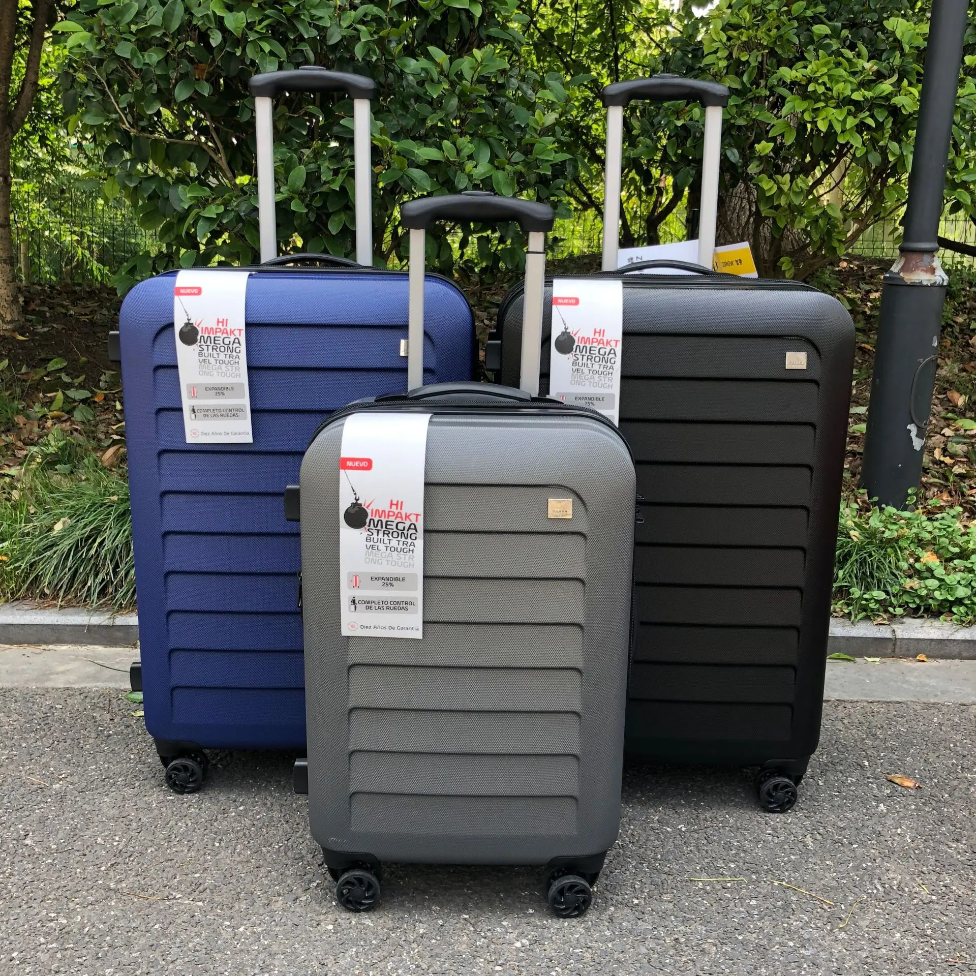 Carrylove 2" 25" 2" для мужчин и женщин spinner abs чехол для каюты, набор, расширяемый чехол на колесиках, багажный набор для путешествий