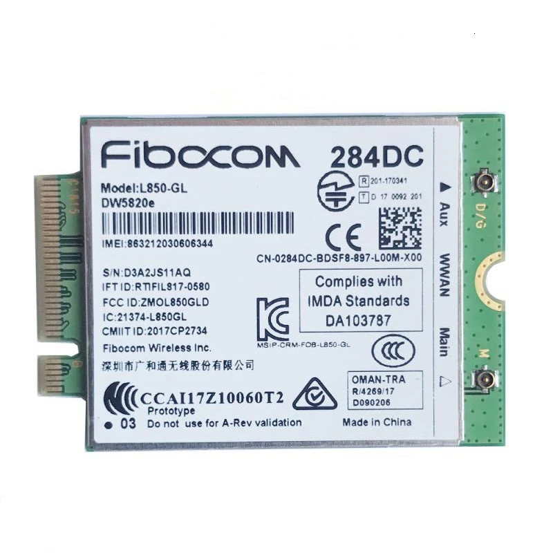 Fibocom L850-GL DW5820e