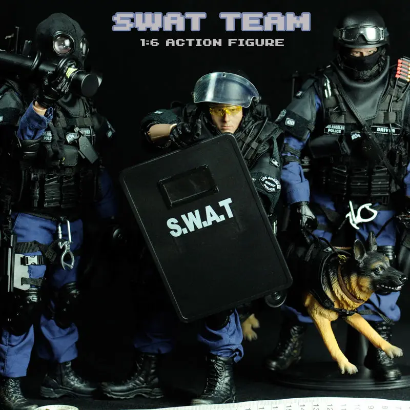 

1/6 action figure SWAT Team troops soldiers (3 Set) collection model toy Free shipping