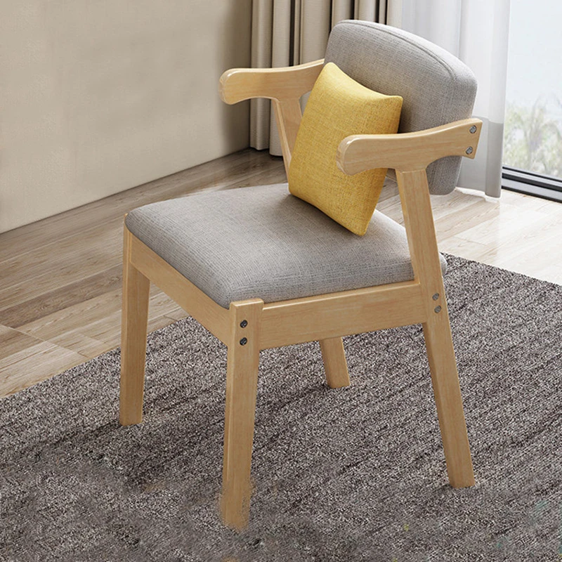 

Home Modern Armchairs for Living Room chaise scandinave fotel 2020 New Simple Style Solid Wood Lounge Chair Student Armchair