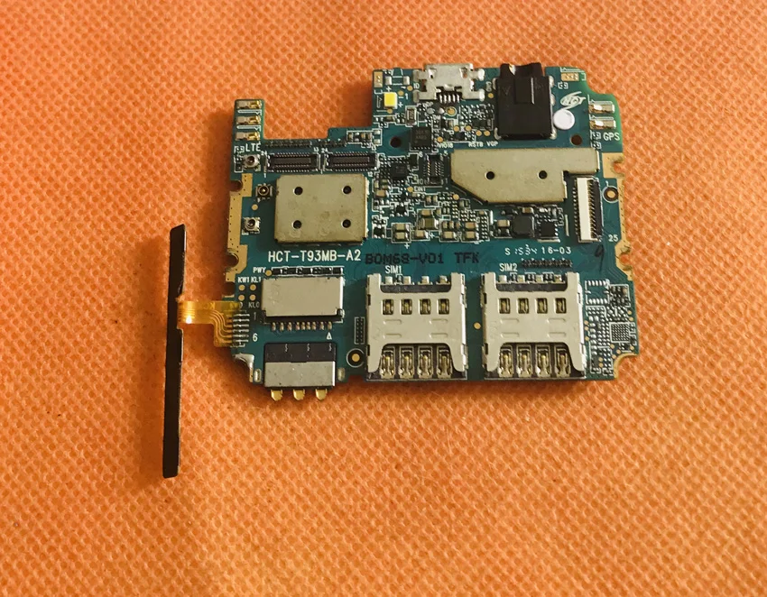  Original mainboard 2G RAM+16G ROM Motherboard for Doogee X5 Pro Android 5.1 MTK6735 Quad Core 5.0