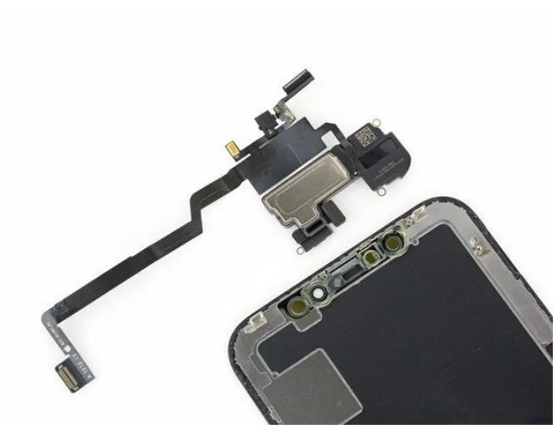 Оригинальный Гибкий наушник для iPhone X Xs Max XR 5 5S 6 7 8plus 11 poximity датчик света звуковые