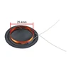 GHXAMP 25.4mm Speaker Voice Coil 4 Ohm Silk Membrane Tweeter Coil Unilateral Outlet For Repair 25.5 Core Speaker Accessories 2pc ► Photo 2/5