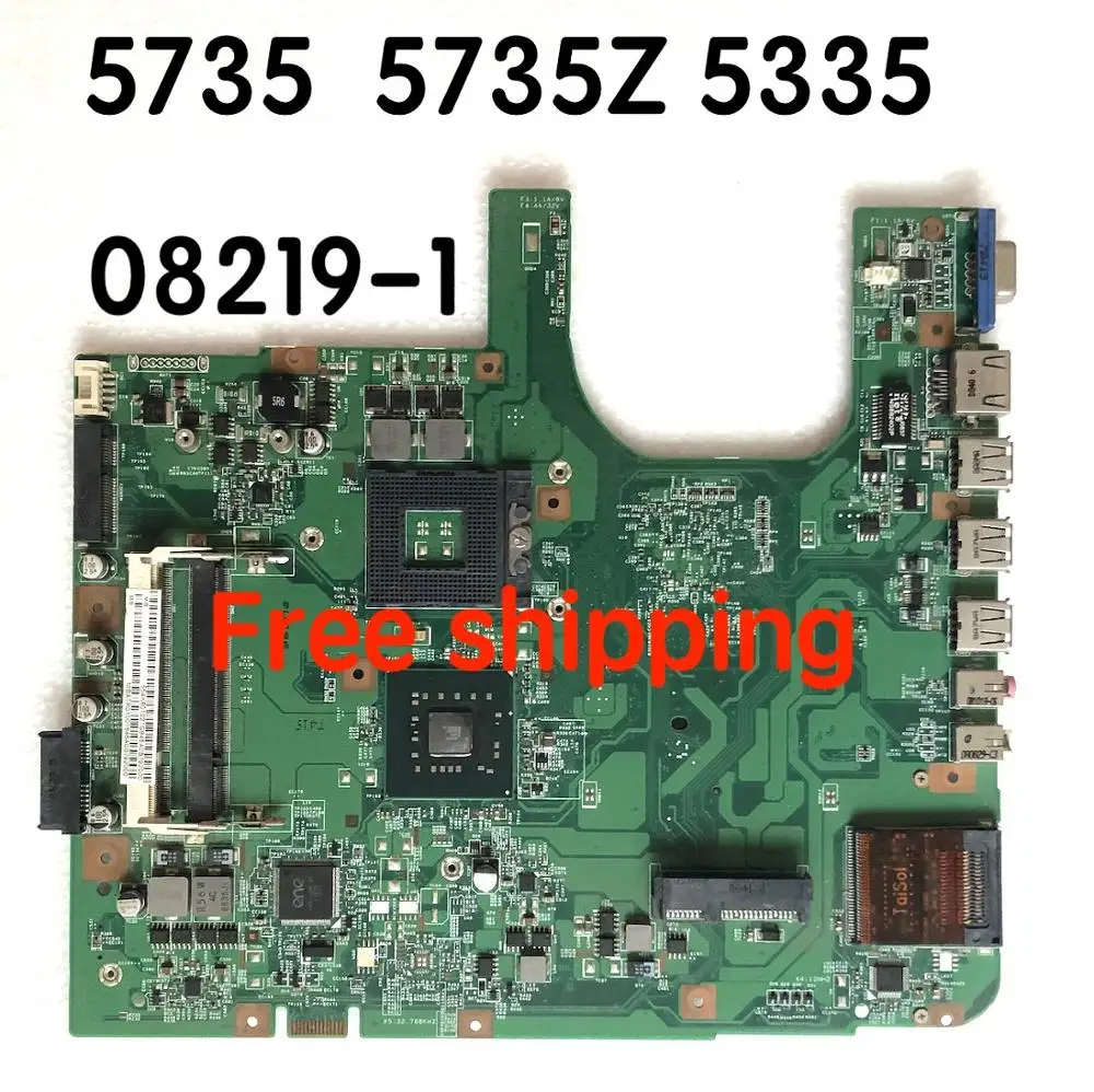 

08219-1 For ACER 5735 5735Z 5335 laptop motherboard MBATR01001 48.4K801.011 Mainboard 100%tested fully work