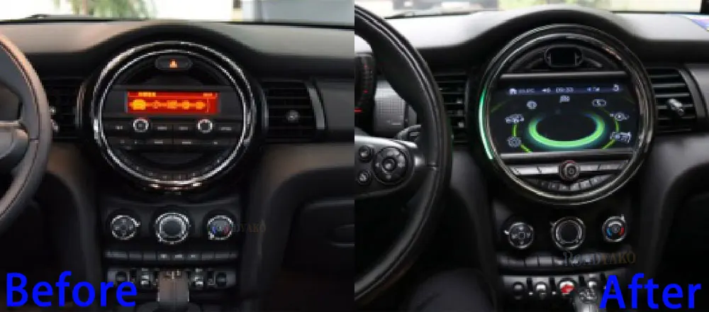 Автомагнитола 9 ''Android 9,0 2G 32G Мультимедийный Плеер DVD gps навигация четырехъядерный для Mini Cooper- Авторадио NBT система