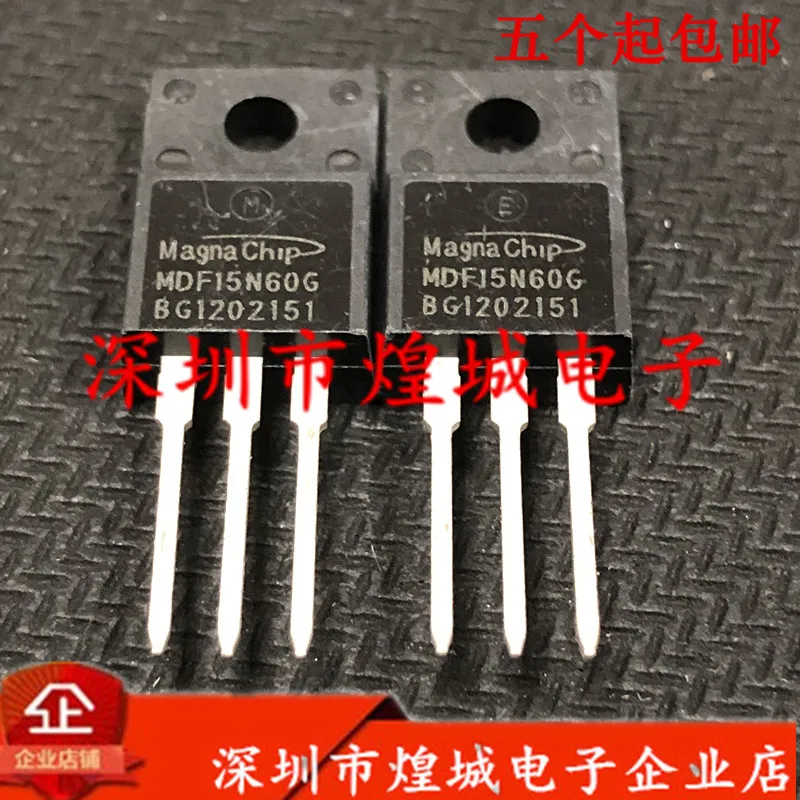 

5 шт./лот MDF15N60G ½ TO-220F 15A 600V