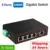 5 Портов Промышленный Коммутатор Ethernet 10/100/1000 Мбит / С Гигабитный Сетевой Коммутатор DIN-Рейка Тип Сетевой Концентратор Lan Адаптер Усиление Сигнала