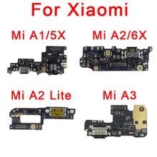Оригинальный зарядный порт для Xiaomi Mi A1 A2 Lite A3 5X 6X Redmi 6 Pro зарядная