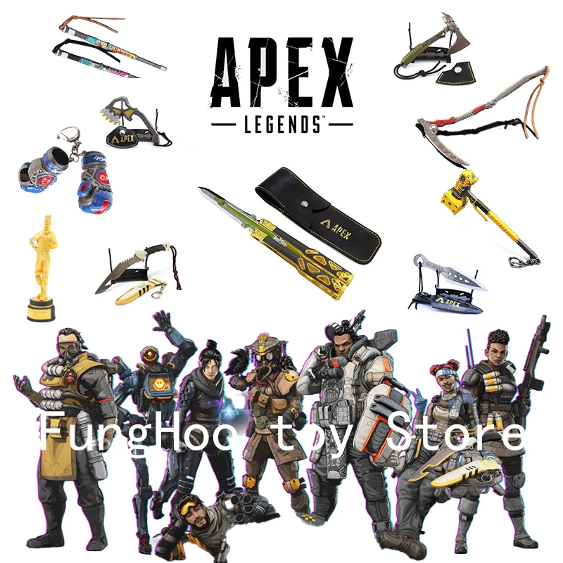 Игрушка-талисман Apex Legends искусственный кинжал нож топор молоток тренировочный