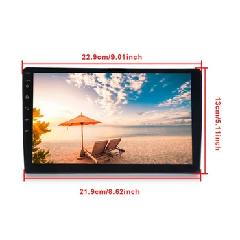 

AOZBZ New 9 Inch MP5 Player Android 8.1 Quad Core 2 Din Car Press Radio Stereo GPS WIFI MP5 Player 1GB RAM + 16GB ROM