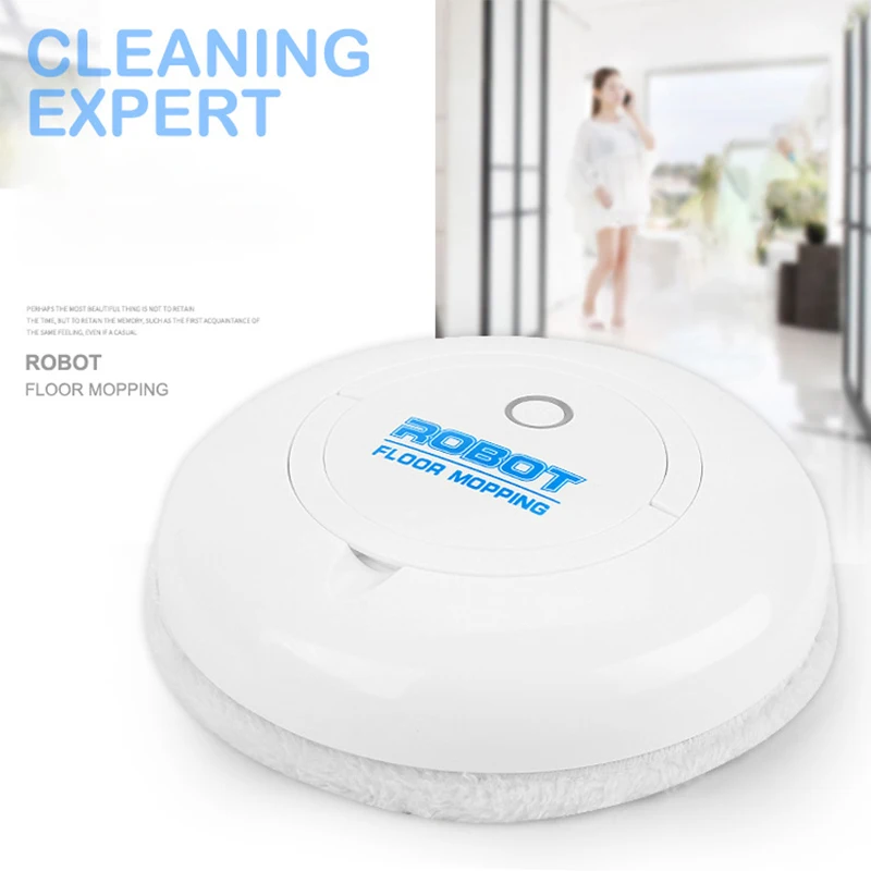  Intelligent Robot Wipe Cleaning Robot Cleaning Household Appliances Black Or White Two-color Cleani