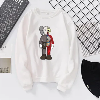 

Women Hoodies Round Neck Long Sleeve Pullover Ladies Print Sweatshirt