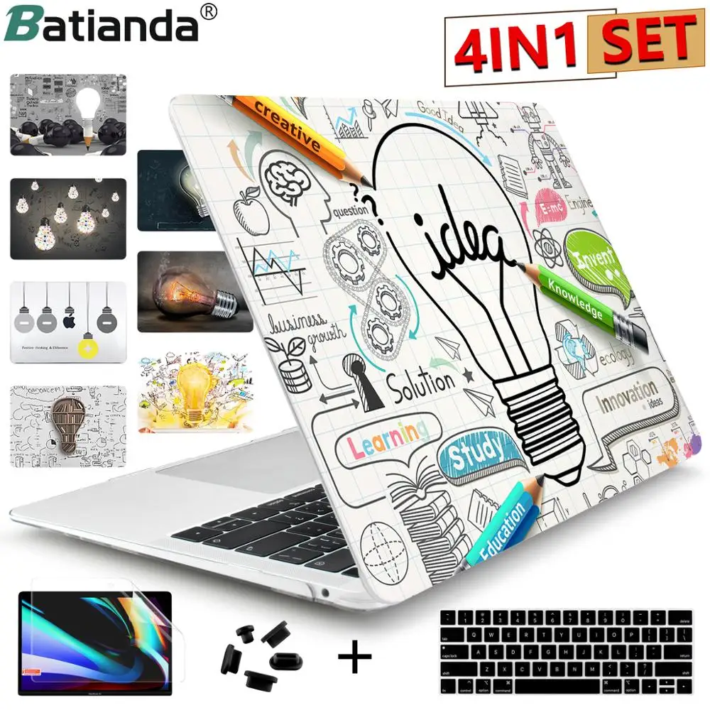 Прочный чехол Innovated & Idea для лампочек Macbook Pro 13 15 дюймов 2020 дюйма A2338 A2289 A1706 A2179