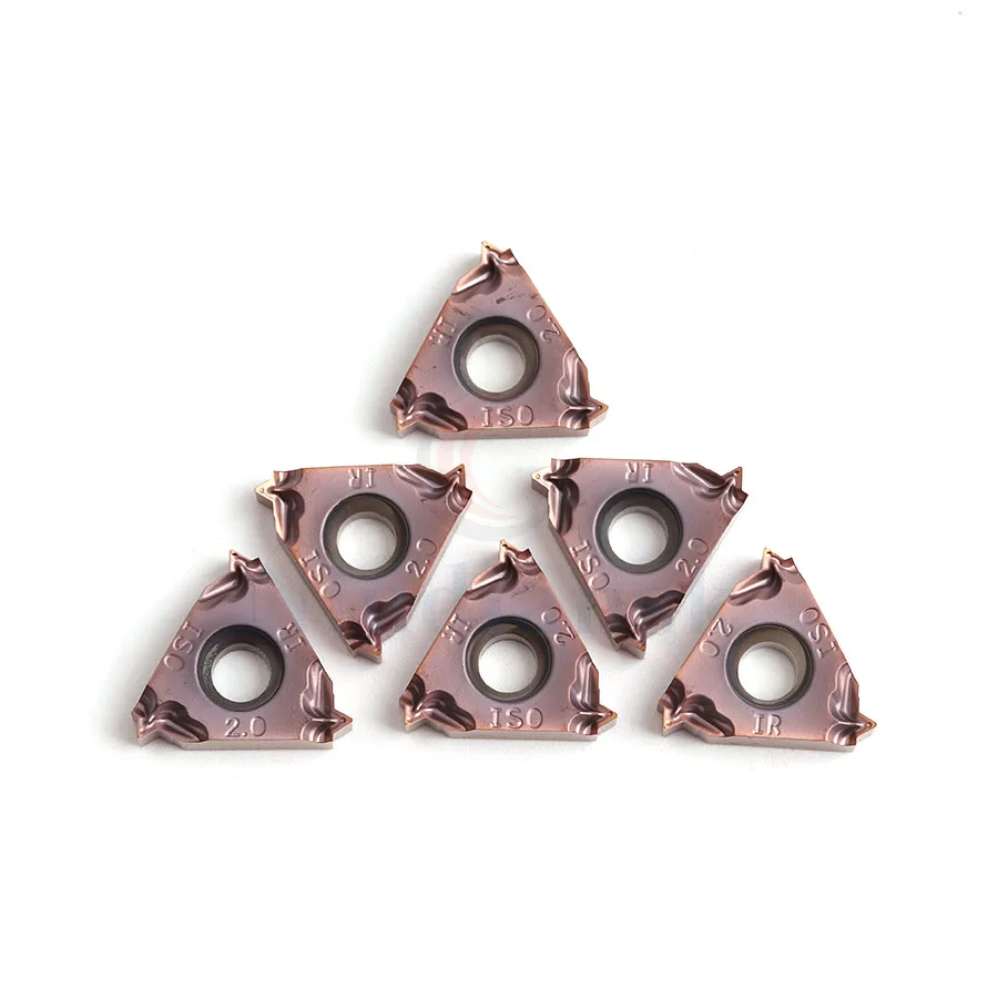 16ERM 16IRM 1.0ISO 1.5ISO 2.0ISO 2.5ISO 3.0ISO LF6018 carbide insert thread inserts CNC lathe cutting tools, for stainless steel milling cutting tools